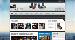 Desktop Screenshot of brooklynpinball.com